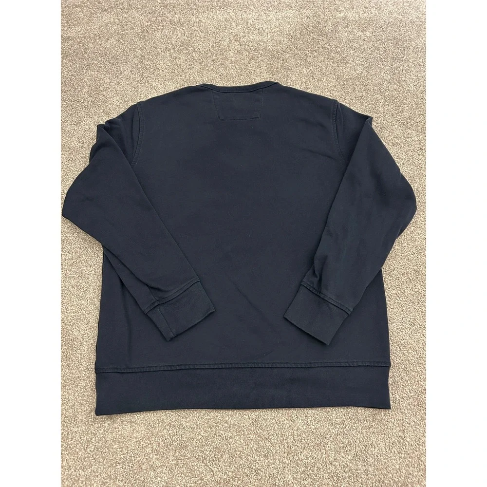 Banana Republic Sweatshirt Mens L Navy Blue Excellent Cotton Crewneck Pullover